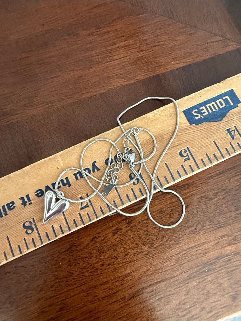 NWOT Stainless Steel Necklace